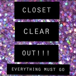 Cleaning out my closet Sale!!